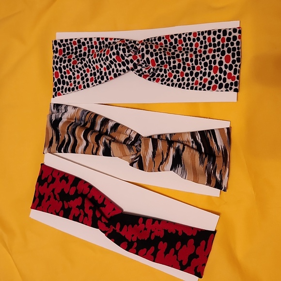 Handmade, Cotton/Polyester/Spandex Head Bands. - Picture 1 of 10